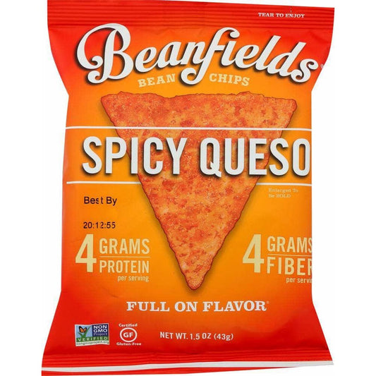Beanfields Beanfields Chip Bean Spicy Queso, 1.5 oz