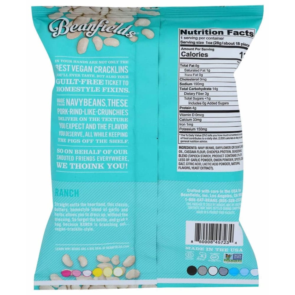 BEANFIELDS Beanfields Cracklins Ranch, 1 Oz