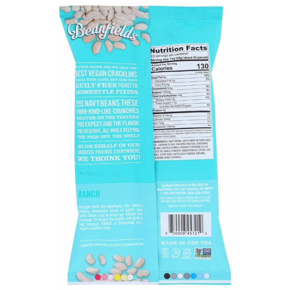 BEANFIELDS Beanfields Cracklins Ranch, 3.5 Oz