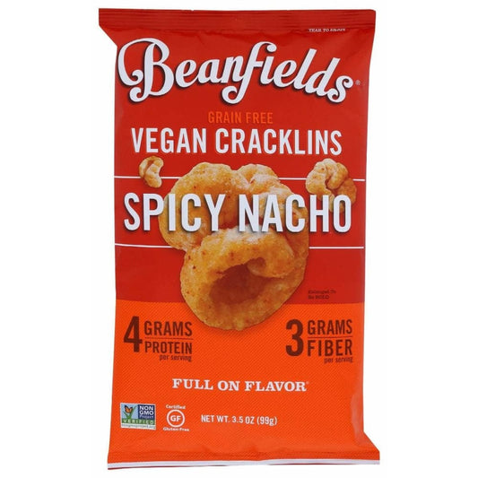 BEANFIELDS Beanfields Cracklins Spicy Nacho, 3.5 Oz