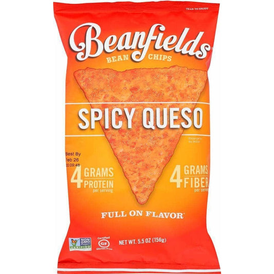 Beanfields Beanfields Spicy Queso Bean Chips, 5.5 oz
