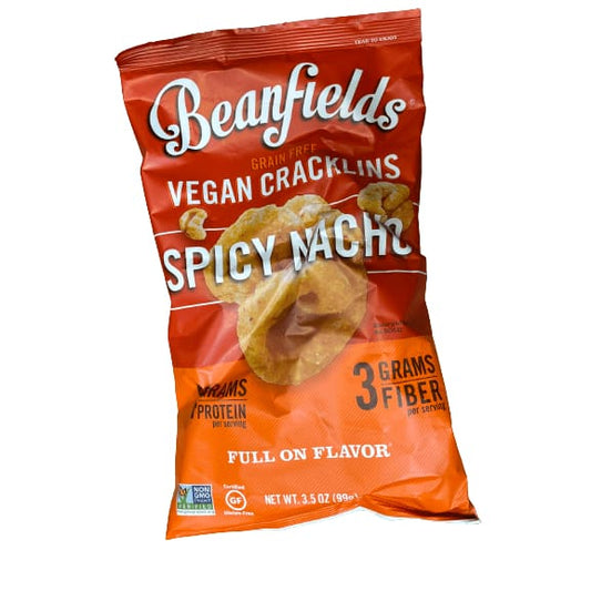 Beanfields Beanfields Vegan Cracklins Spicy Nacho, 3.5 oz.