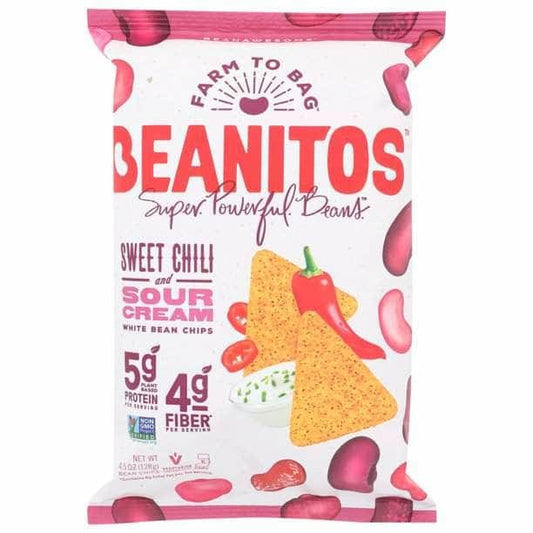 BEANITOS BEANITOS Sweet Chili and Sour Cream White Bean Chips, 4.5 oz