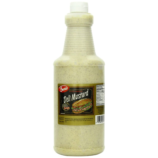 BEANOS: Bold and Tangy Deli Mustard 32 fo (Pack of 2) - Grocery > Pantry > Condiments - BEANOS
