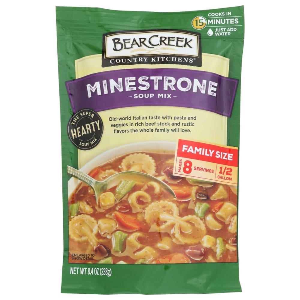 BEAR CREEK: Minestrone Soup Mix 8.4 oz (Pack of 3) - Grocery > Soups & Stocks - BEAR CREEK
