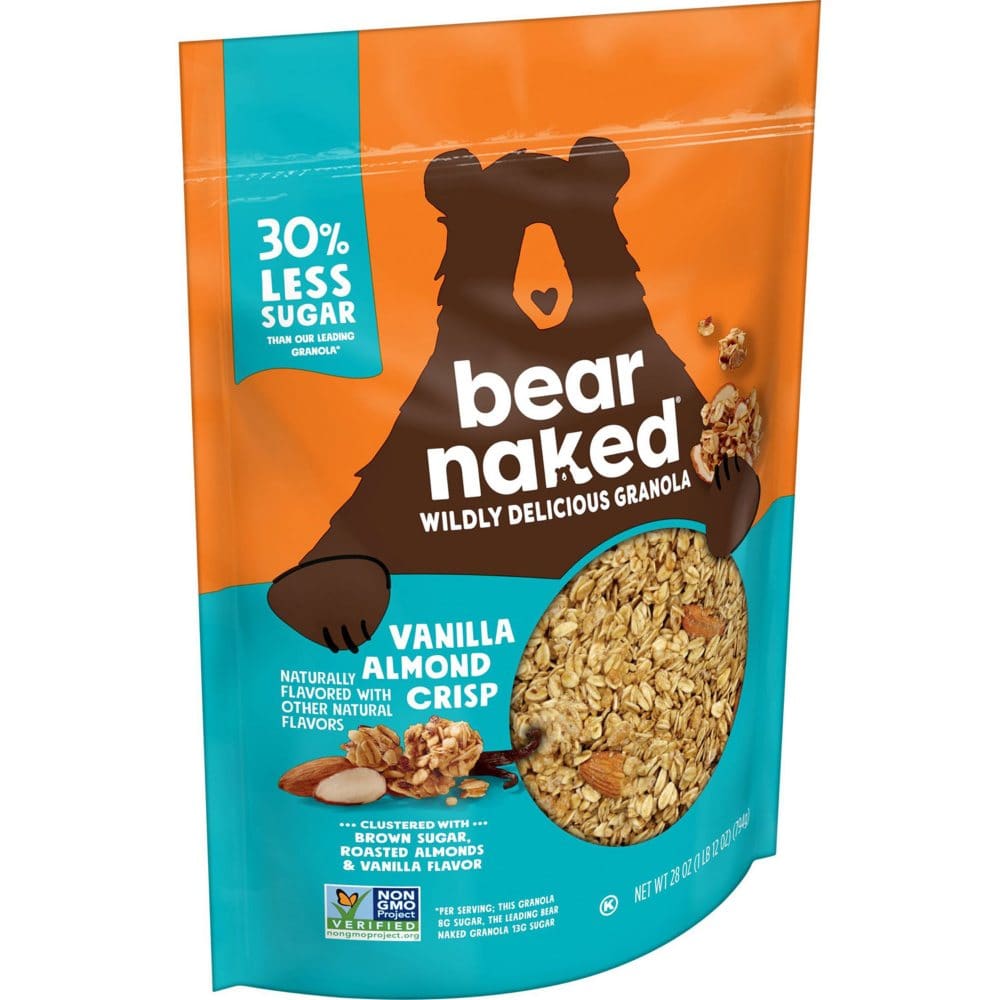 Bear Naked Granola Cereal Vanilla Almond (28 oz.) - New Items - ShelHealth