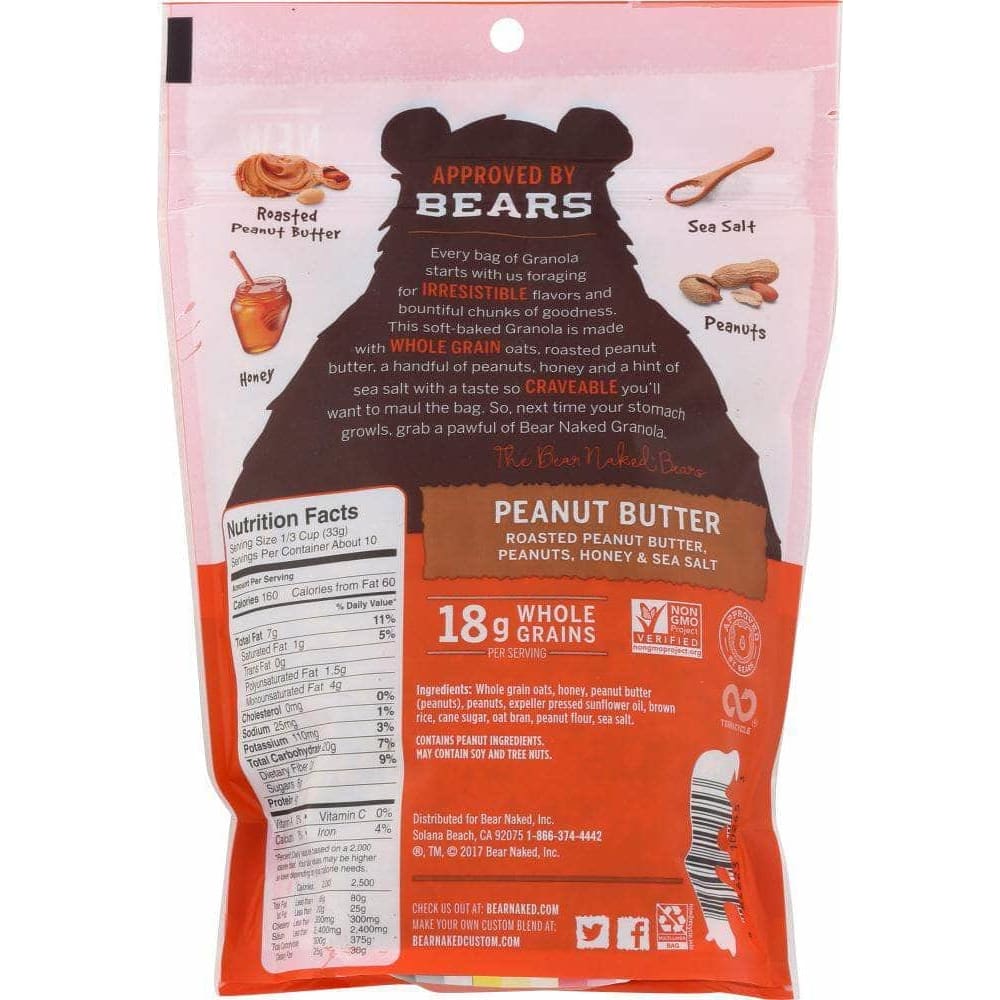 Bear Naked Bear Naked Peanut Butter Granola, 12 oz