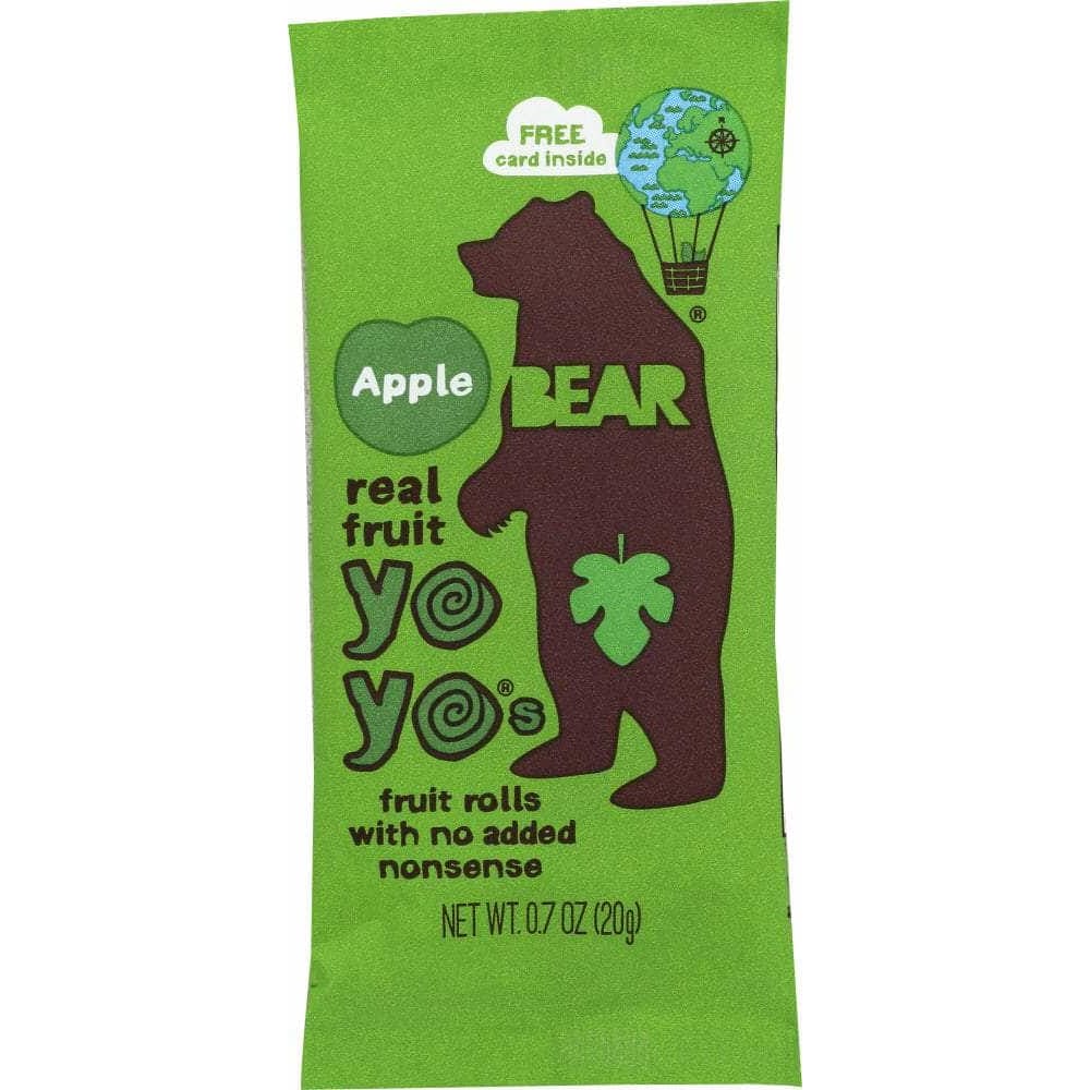 Bear Bear Yoyo Apple Fruit Rolls Single 0.7 Oz