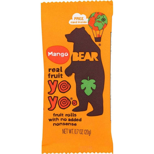 Bear Bear Yoyo Mango Fruit Rolls Single 0.7 Oz