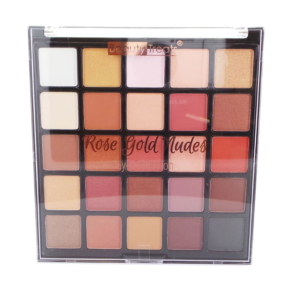 BEAUTY TREATS Rose Gold Nudes Eye Collection Palette