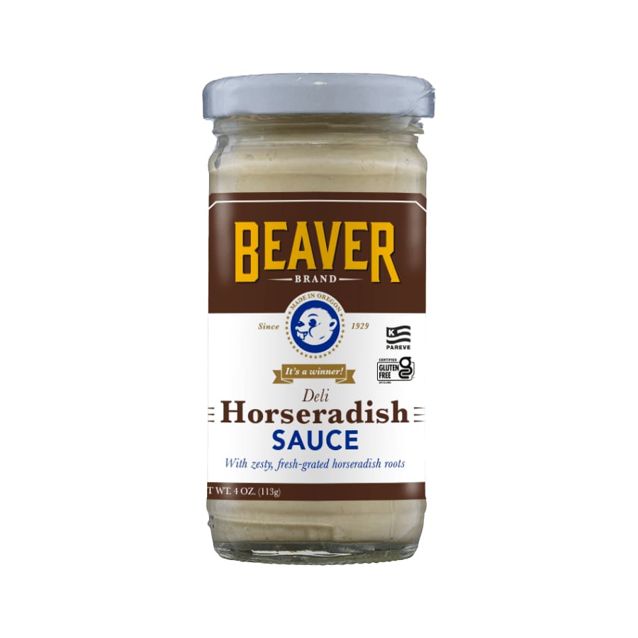 BEAVER BEAVER Horseradish Sauce, 4 oz