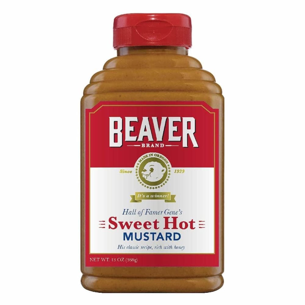 BEAVER BEAVER Mustard Sqz Sweet Hot, 13 oz