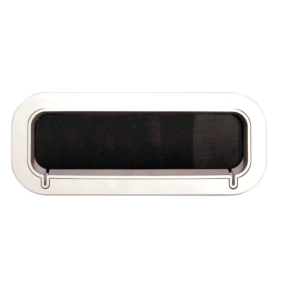 Beckson Drain Port - 4 x 14 x 2-Depth - White/ Clear - Marine Hardware | Hatches - Beckson Marine