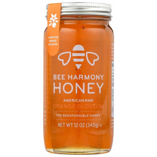 BEE HARMONY BEE HARMONY Honey Orange Blossom Amer, 12 oz