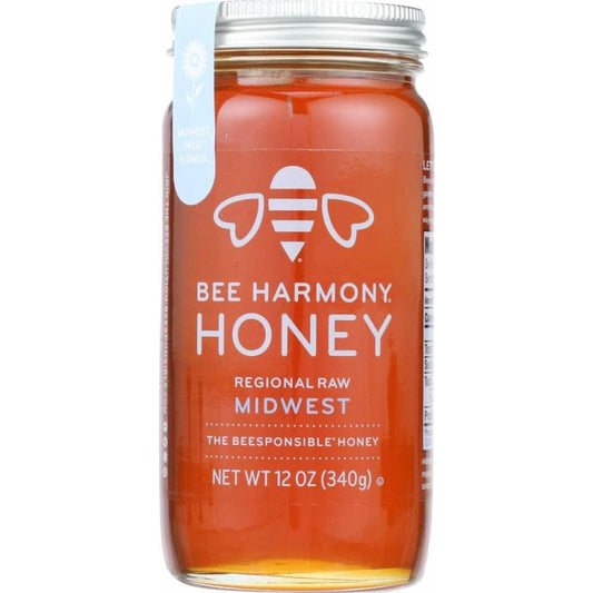 BEE HARMONY BEE HARMONY Honey Regional Midwest, 12 oz