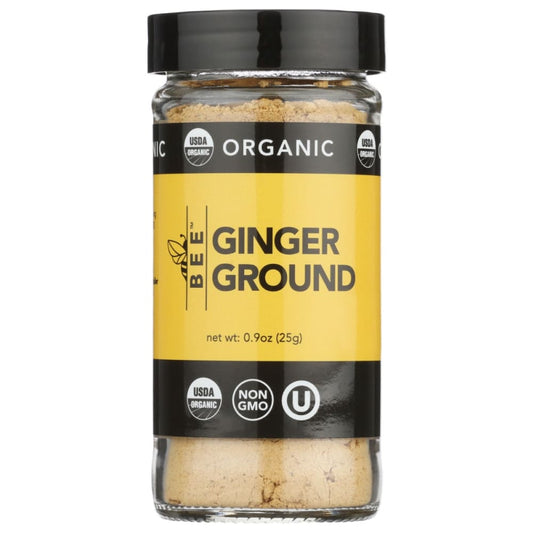 BEE SPICES: Organic Ginger Ground 0.9 oz (Pack of 5) - Grocery > Cooking & Baking > Extracts Herbs & Spices - BEE SPICES