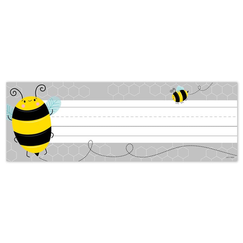 Bees Name Plate (Pack of 8) - Name Plates - Creative Teaching Press