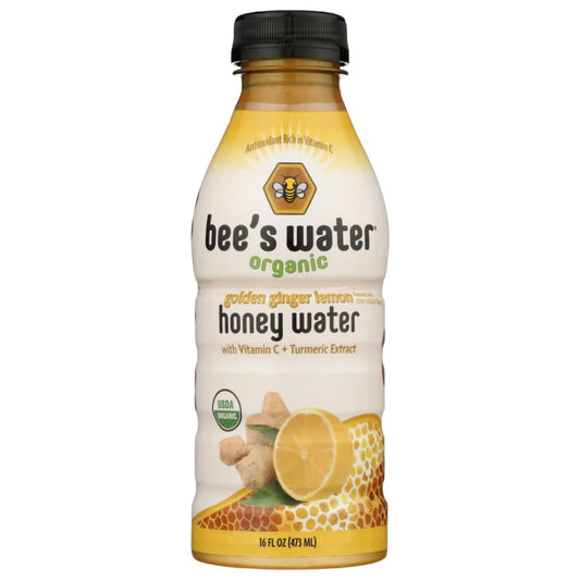 BEES WATER: Water Honey Gingr Lmn Org 16 FO (Pack of 5) - Grocery > Beverages > Water - BEES WATER