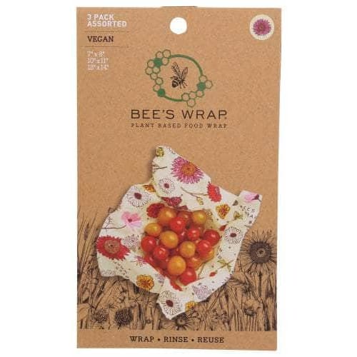 BEES WRAP Bees Wrap Wrap 3Pack Meadow Magic, 6 Ea