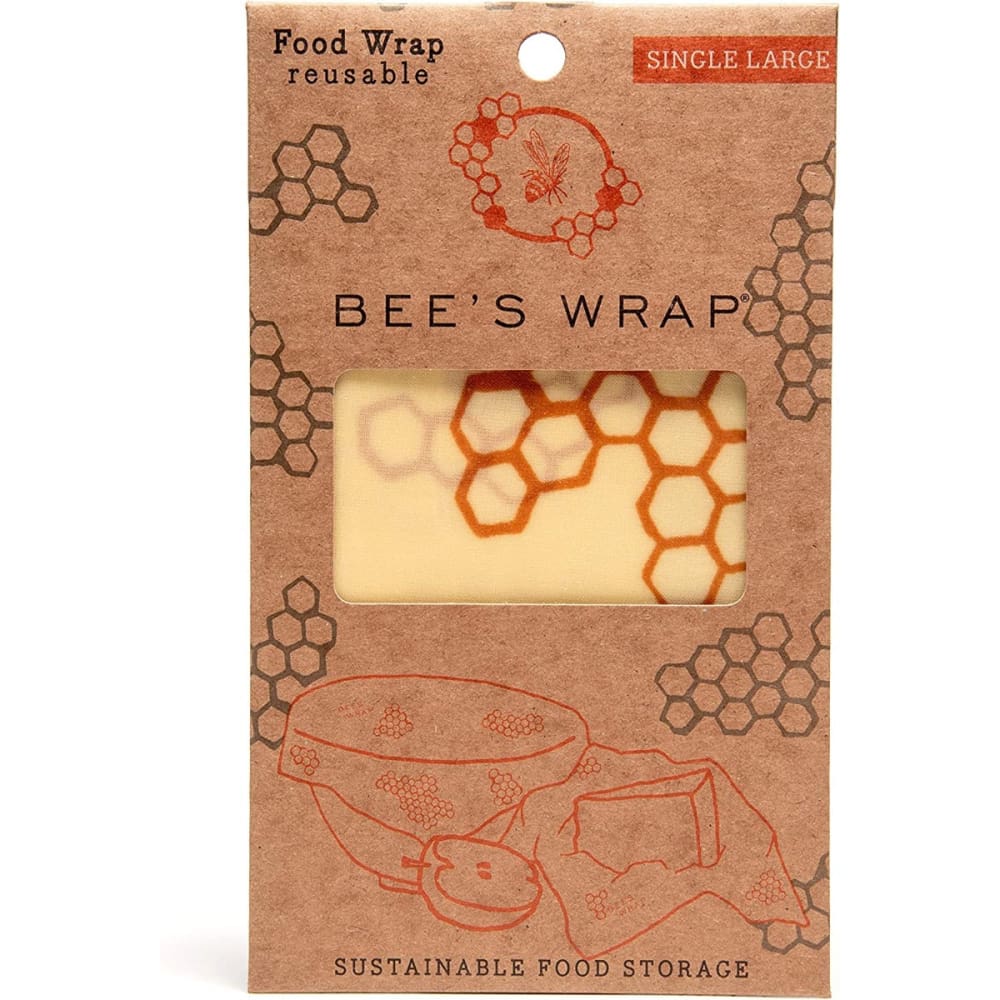 BEES WRAP: Wrap Single Large 1 ea (Pack of 4) - BEES WRAP