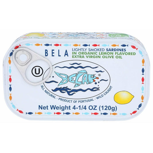 BELA Grocery > Meal Ingredients > Fish Food BELA Sardines In Lemon Sauce, 4.25 oz
