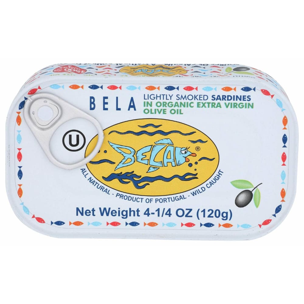 BELA Grocery > Meal Ingredients > Fish Food BELA Sardines In Olive Oil, 4.25 oz