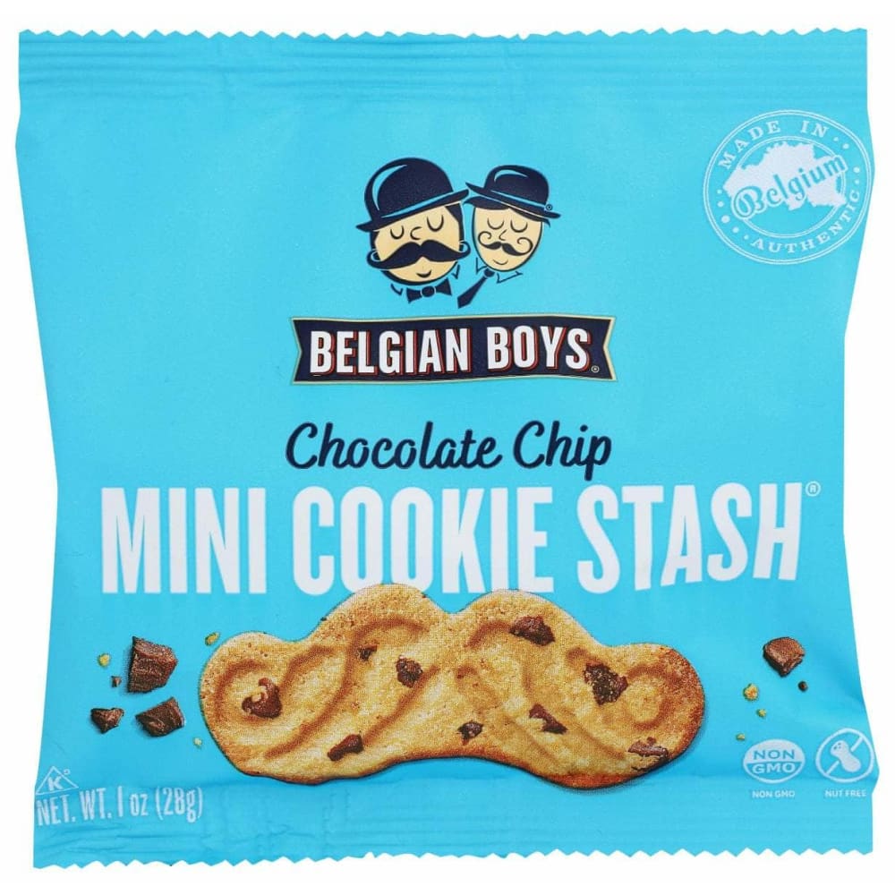 BELGIAN BOYS Grocery > Snacks > Cookies > Cookies BELGIAN BOYS: Chips Choc Mini Stash, 1 oz