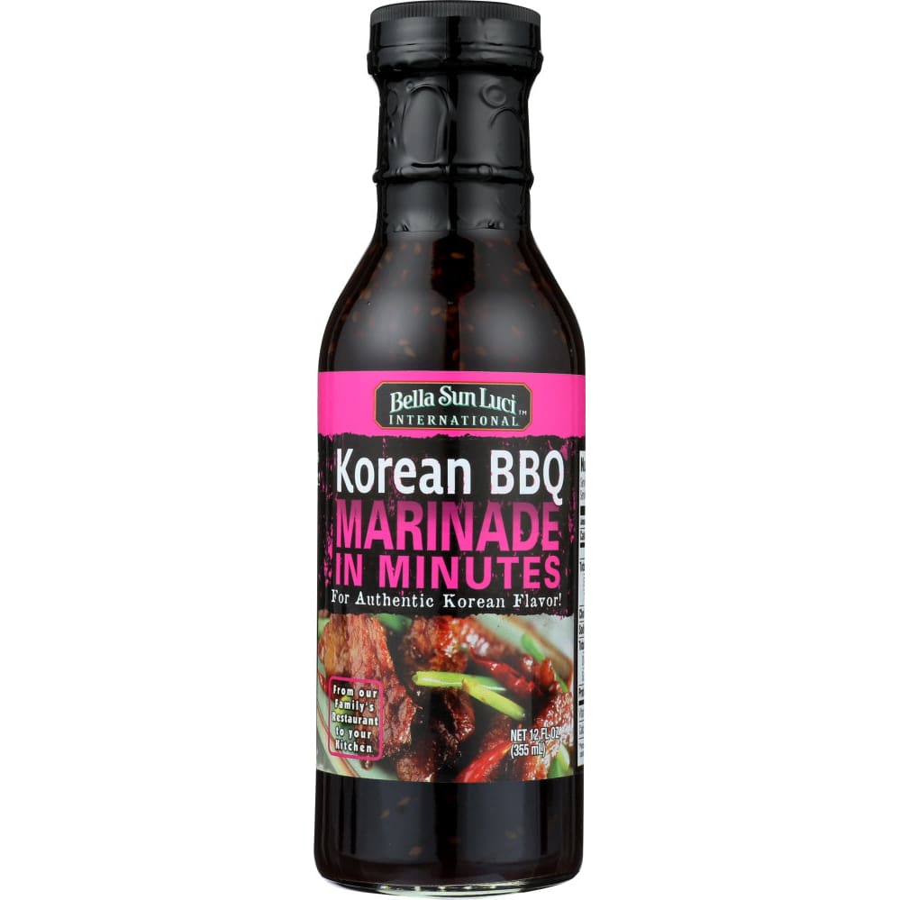 BELLA SUN LUCI: Korean BBQ Meat Marinade 12 oz (Pack of 4) - Grocery > Meal Ingredients > RF RELISH & OTHER CONDIMENTS - BELLA SUN LUCI