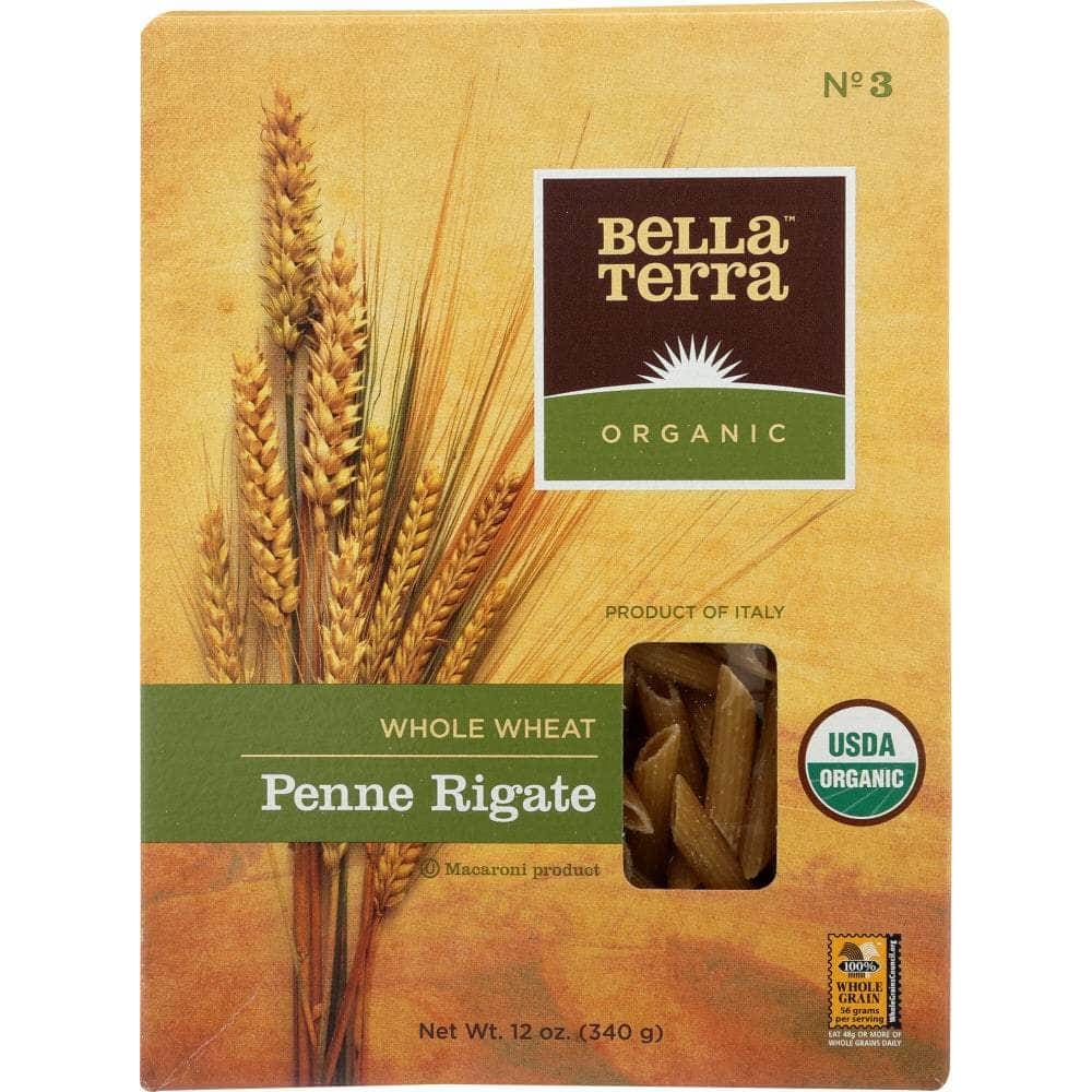 BELLA TERRA Grocery > Meal Ingredients > Noodles & Pasta BELLA TERRA: Organic Whole Wheat Penne Rigate Pasta, 12 oz