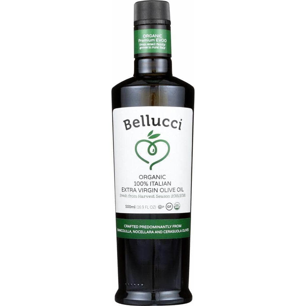 Bellucci Premium Bellucci Premium Certified Organic Extra Virgin Olive Oil, 16.9 Oz