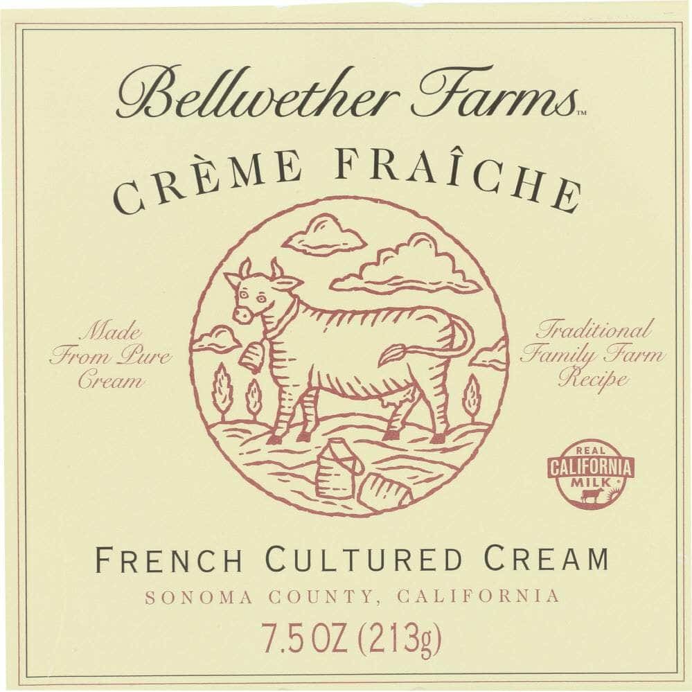 Bellwether Farms Bellwether Farms Creme Fraiche Cultured Cream, 7.5 oz