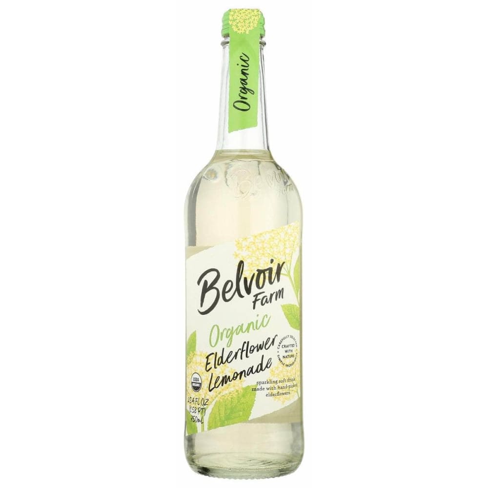 BELVOIR Grocery > Beverages > Sodas BELVOIR: Organic Elderflower Lemonade Soft Drink, 25.4 fo