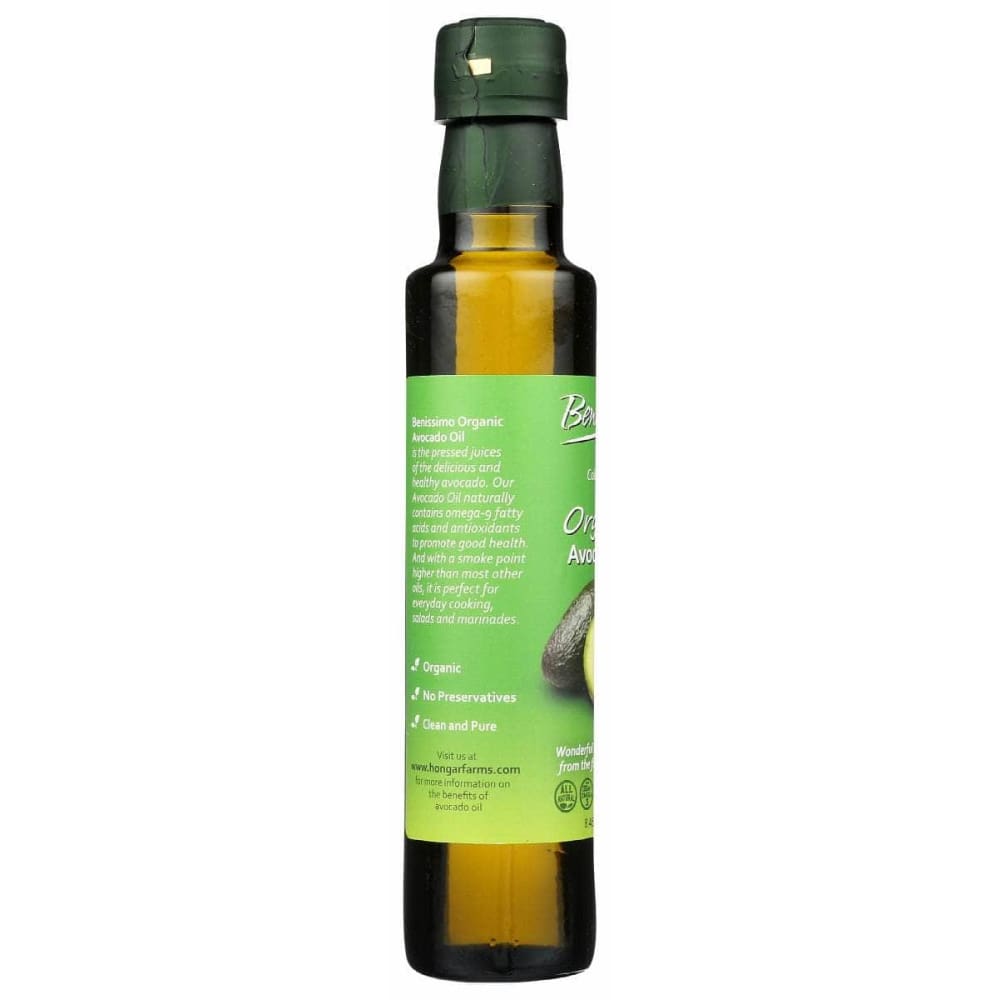 BENISSIMO Grocery > Cooking & Baking > Cooking Oils & Sprays BENISSIMO Organic Avocado Oil, 8.45 fo