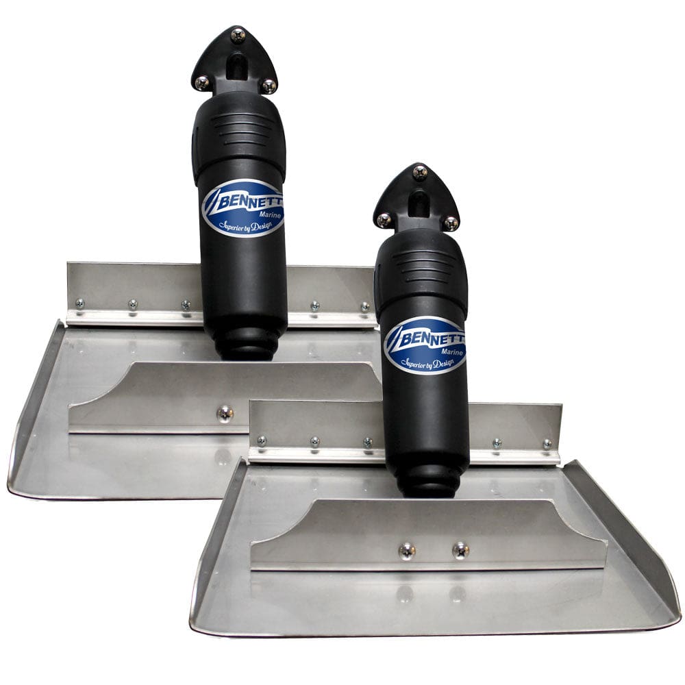Bennett BOLT 18x12 Electric Trim Tab System - Control Switch Required - Boat Outfitting | Trim Tabs - Bennett Marine