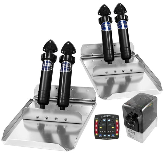 Bennett ST16ATP Performance Sport Tab System w/ Auto Trim Pro - Boat Outfitting | Trim Tabs - Bennett Marine