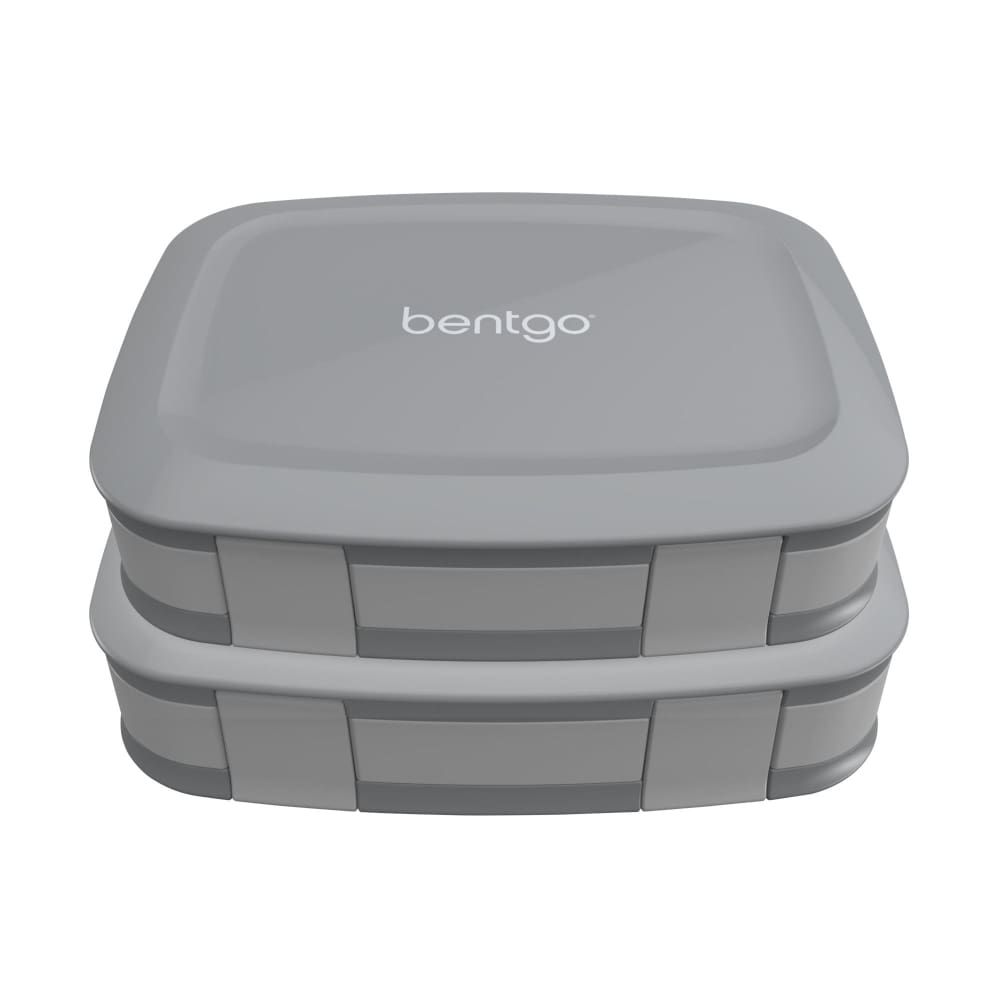 Bentgo Fresh Lunch Box 2 pk. - Gray - Home/Home/Housewares/Food Prep & Kitchen Gadgets/ - Unbranded