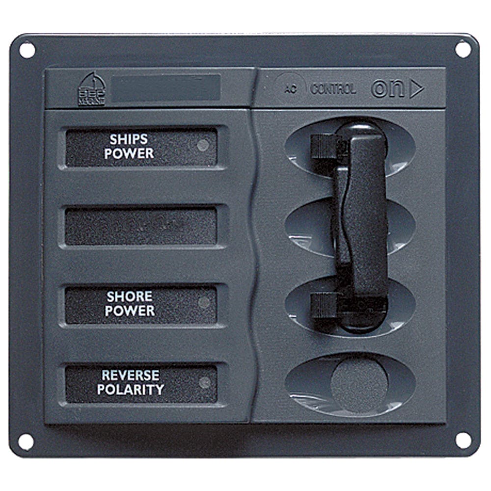 BEP AC Circuit Breaker Panel without Meters 2DP AC230V Stainless Steel - Electrical | Electrical Panels - BEP Marine