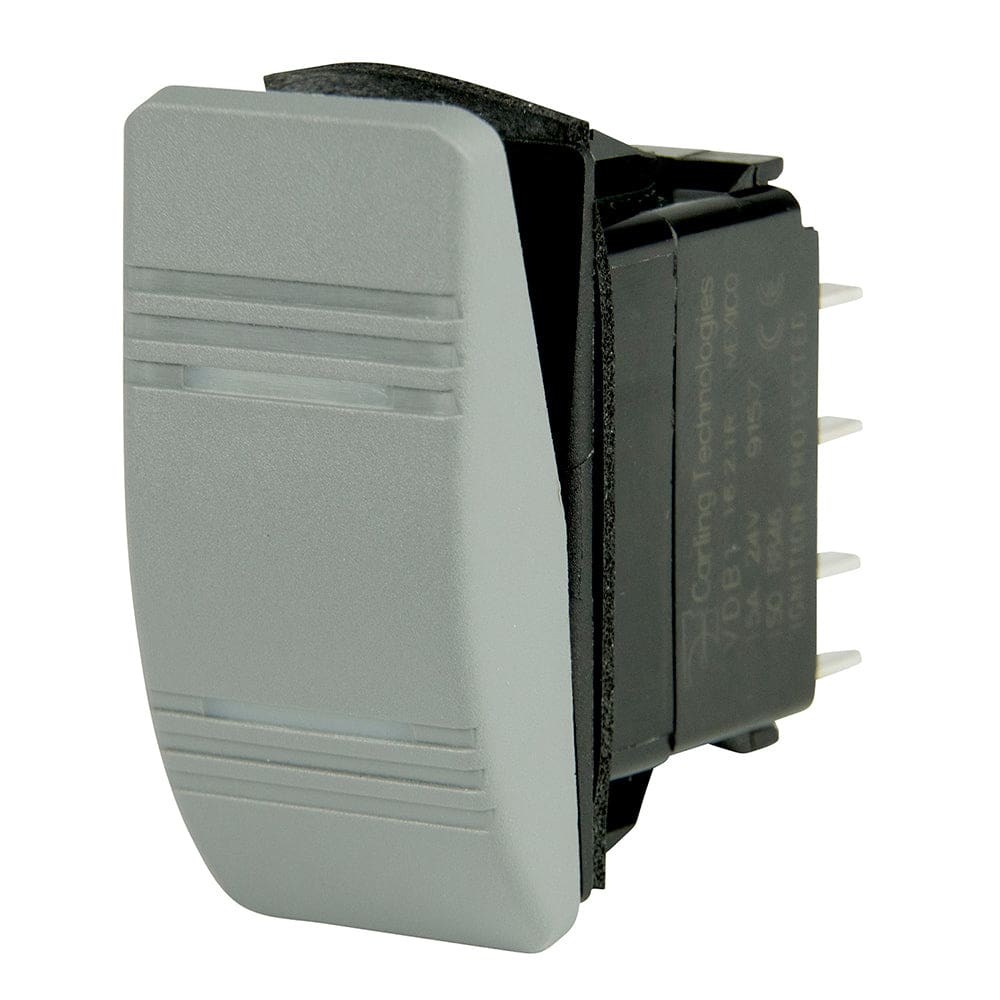 BEP DPDT Contura Switch - 2-Amber LEDs - Gray - ON/ ON | ShelHealth
