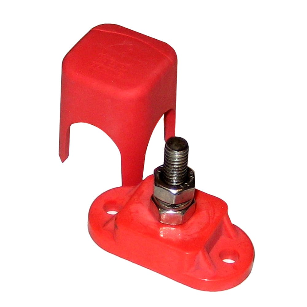 BEP Pro Installer Single Insulated Distribution Stud - 1/ 4 - Positive - Electrical | Busbars Connectors & Insulators - BEP Marine