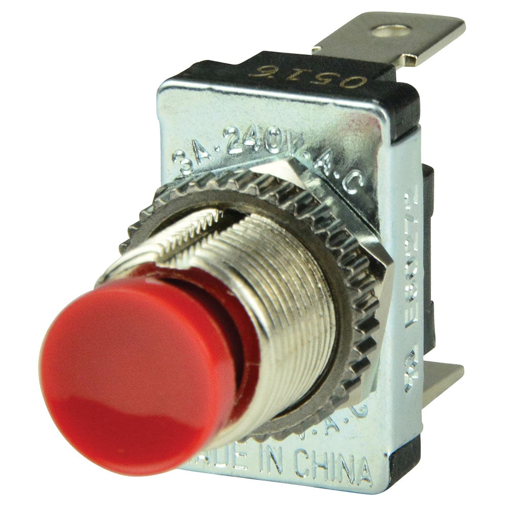 BEP Red SPST Momentary Contact Switch - OFF/ (ON) (Pack of 5) - Electrical | Switches & Accessories - BEP Marine