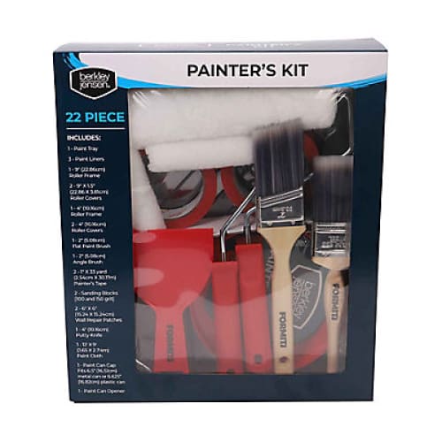 Berkley Jensen 22 pc. Paint Kit - Home/Home/Home Improvement/Equipment & Safety/ - Berkley Jensen