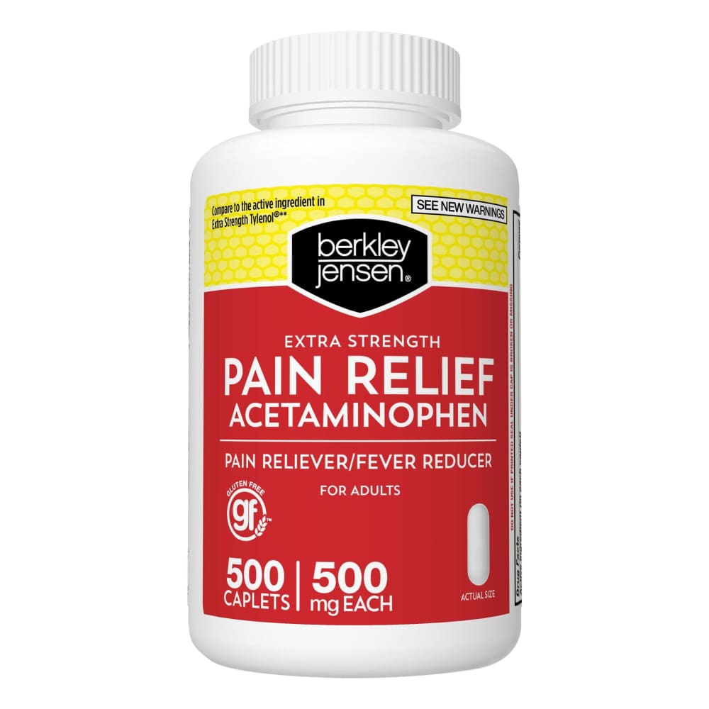 Berkley Jensen Extra Strength Pain Reliever 500 ct. - Home/Health & Beauty/Medicine Cabinet/Berkley Jensen Medicine Cabinet/ - Berkley
