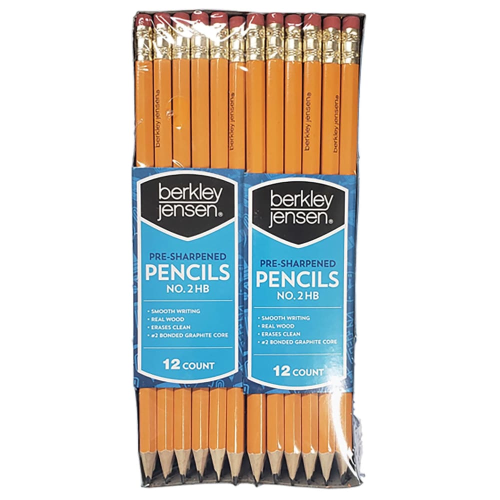 Berkley Jensen HB #2 Pencils 96 ct. - Berkley Jensen