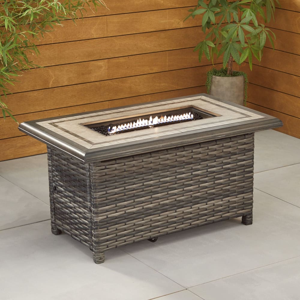 Berkley Jensen Spring Lake 49 Gas Fire Table - Home/Patio & Outdoor Living/Fire Pits & Heaters/ - Unbranded
