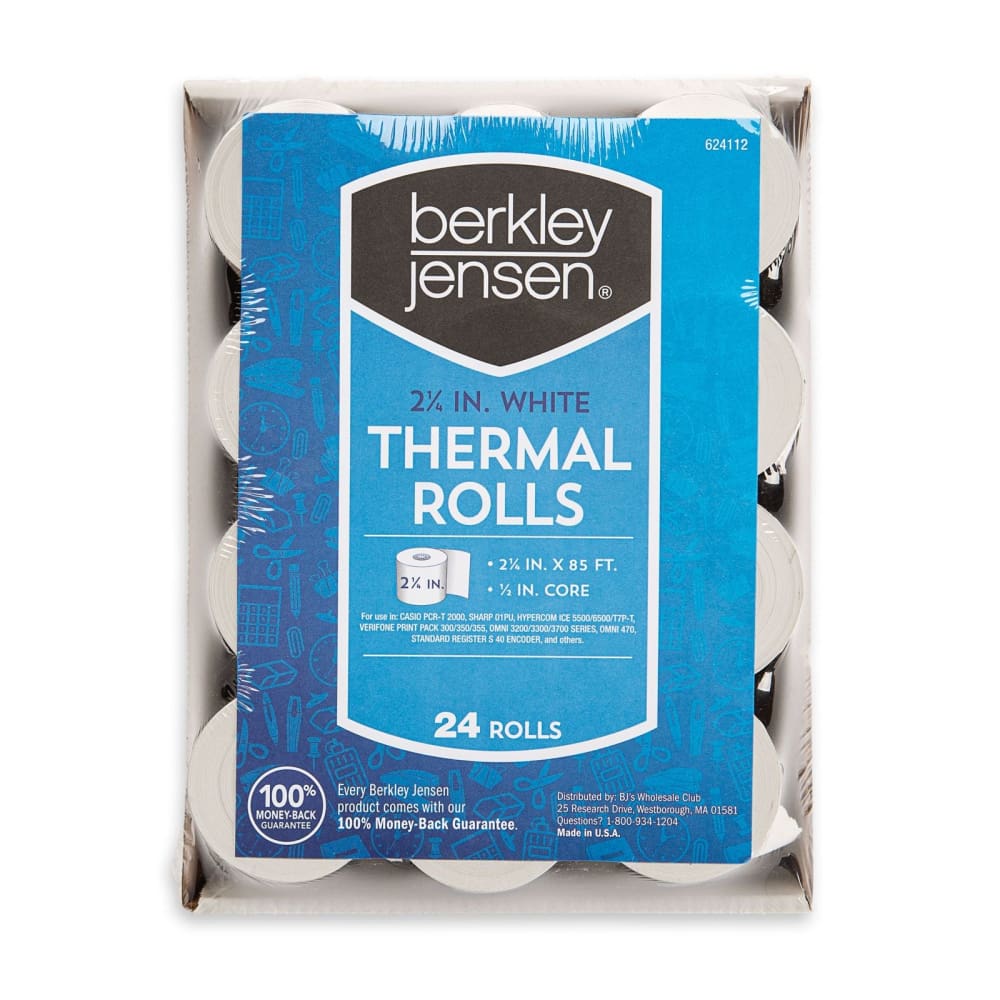 Berkley Jensen Thermal Paper Rolls 24 pk. - Berkley Jensen
