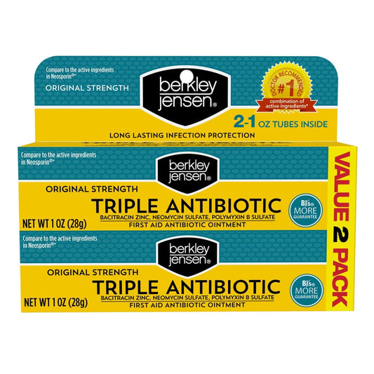 Berkley Jensen Triple Antibiotic Ointment 2 pk./1 oz. - Berkley Jensen