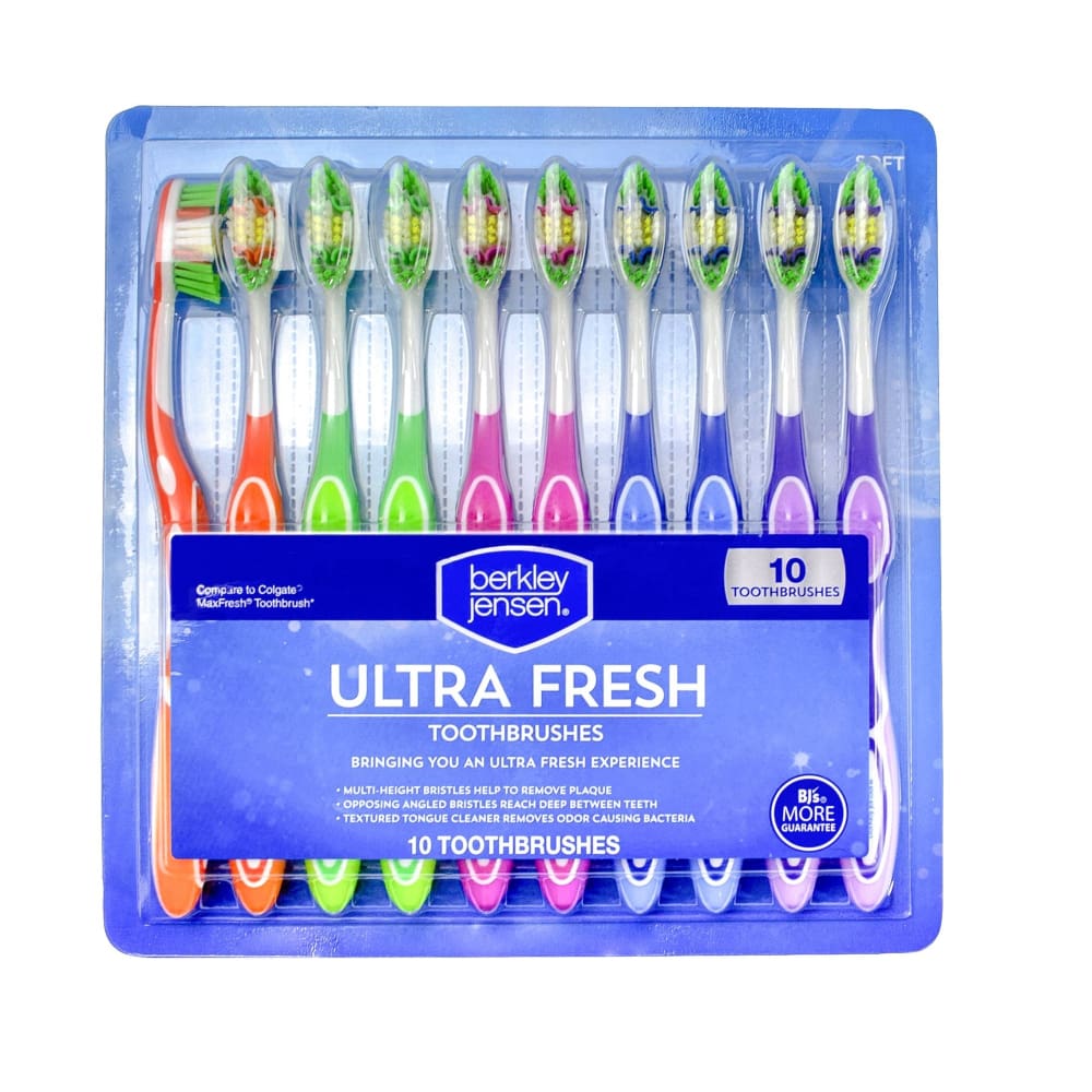 Berkley Jensen Ultra Fresh Toothbrushes 10 pk. - Berkley Jensen
