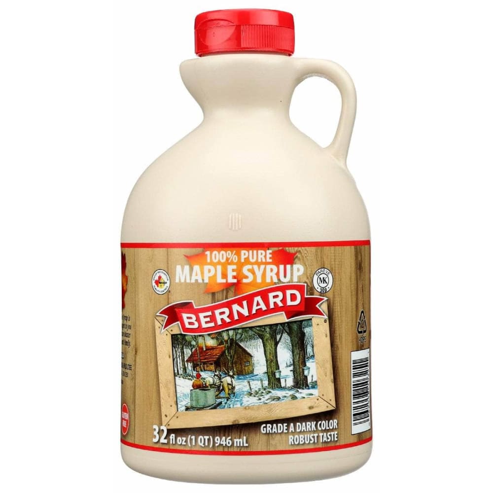 BERNARD Grocery > Breakfast > Breakfast Syrups BERNARD: Dark Pure Maple Syrup, 32 fo