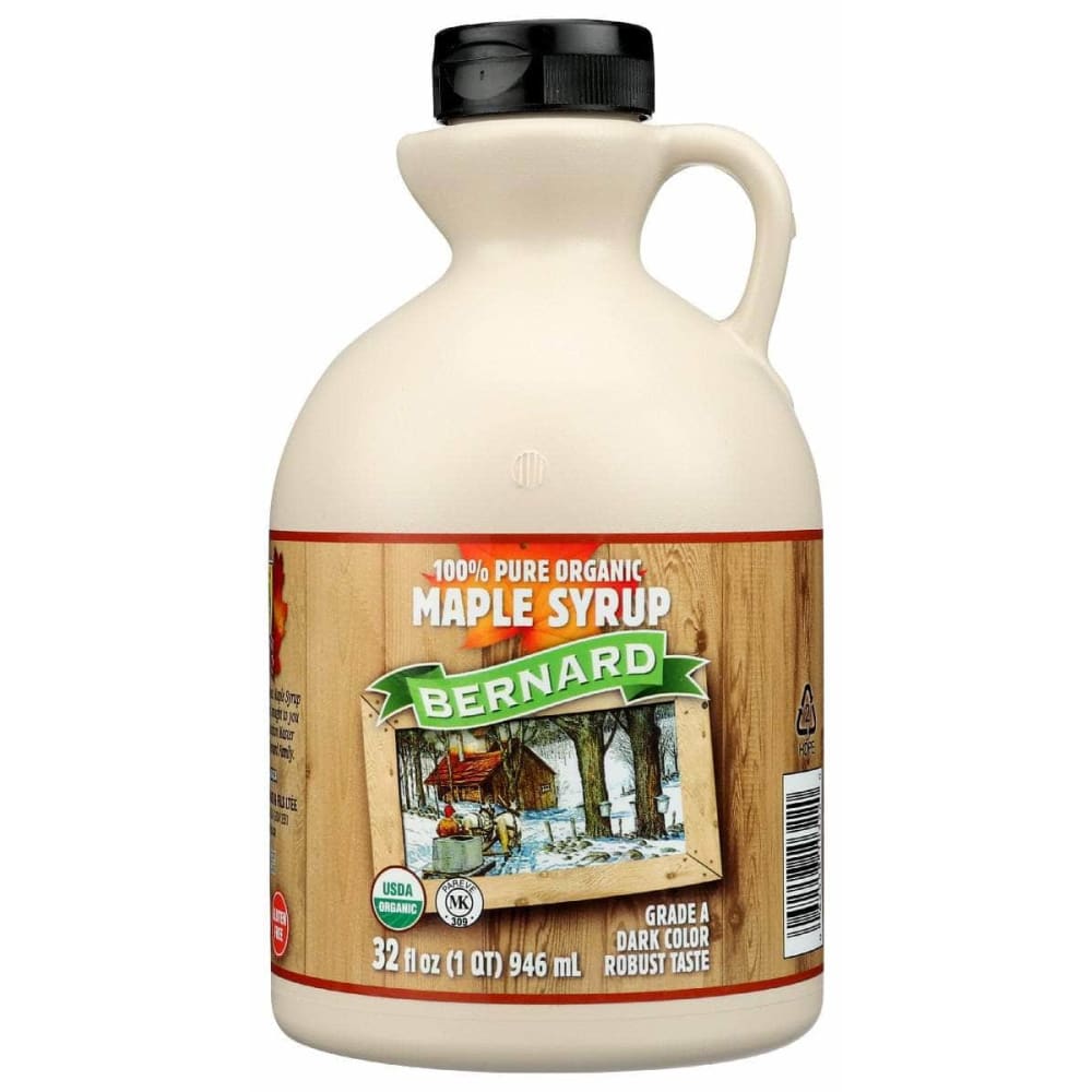 BERNARD Grocery > Breakfast > Breakfast Syrups BERNARD: Dark Pure Organic Maple Syrup, 32 fo
