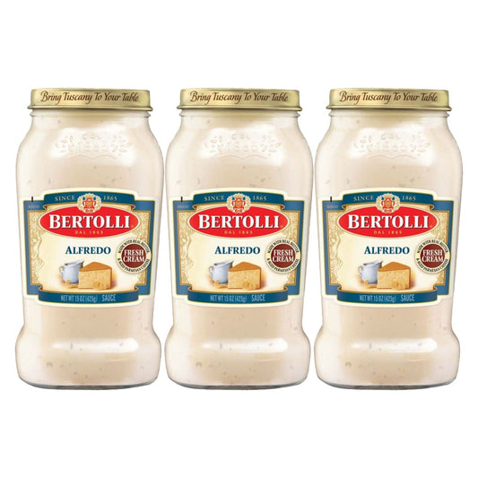 Bertolli Bertolli Alfredo Sauce with Aged Parmesan Cheese 3 pk./15 oz. - Home/Grocery Household & Pet/Canned & Packaged Food/Sauces
